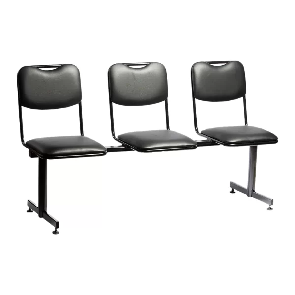 Banqueta tapizada para sala de espera
